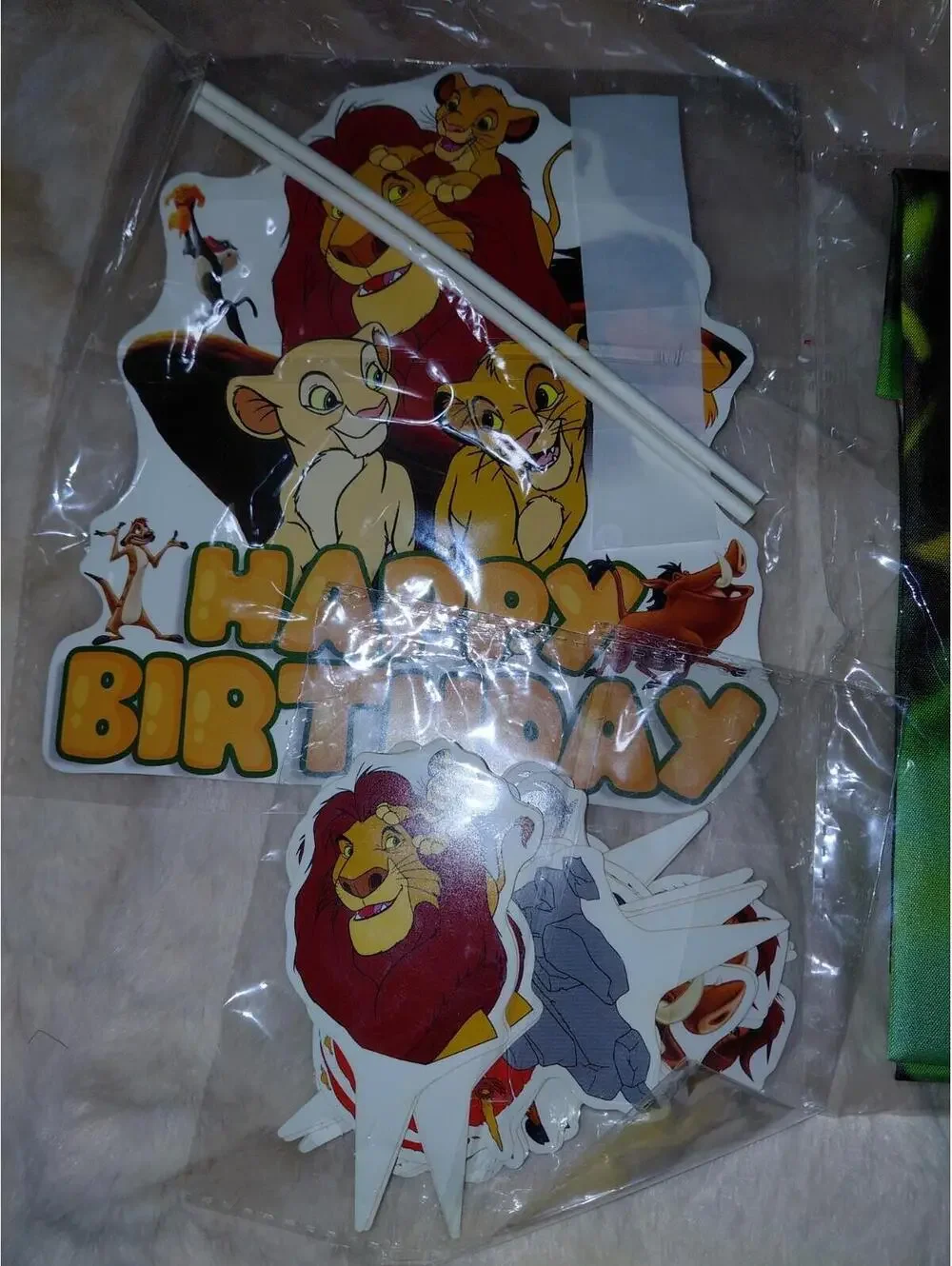 Simba party supply pack birthday